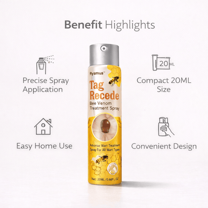 MD Advance Wart Remover Spray – Fast & Easy At-Home |Bee Venom Skin Tag Remover Spray