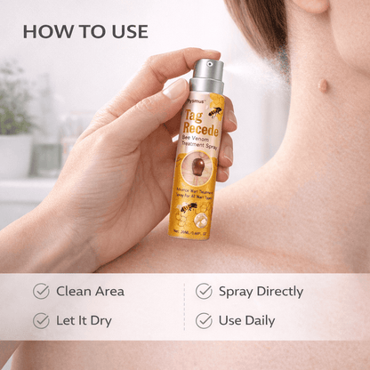 MD Advance Wart Remover Spray – Fast & Easy At-Home |Bee Venom Skin Tag Remover Spray